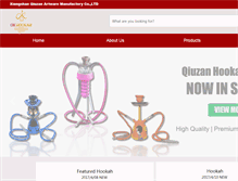 Tablet Screenshot of hookahmaker.com